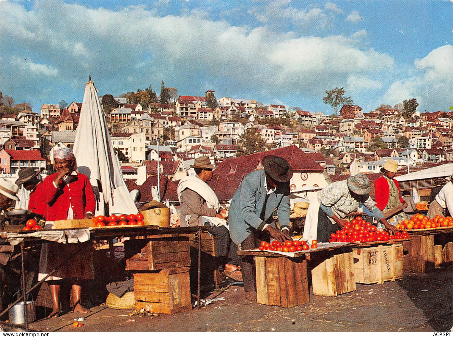 MADAGASCAR  Tananarive  Les Parasols Du  Zoma Marché  Ny Tsenan'joma Antananarivo   (Scans R/V) N° 69 \ML4041 - Madagascar