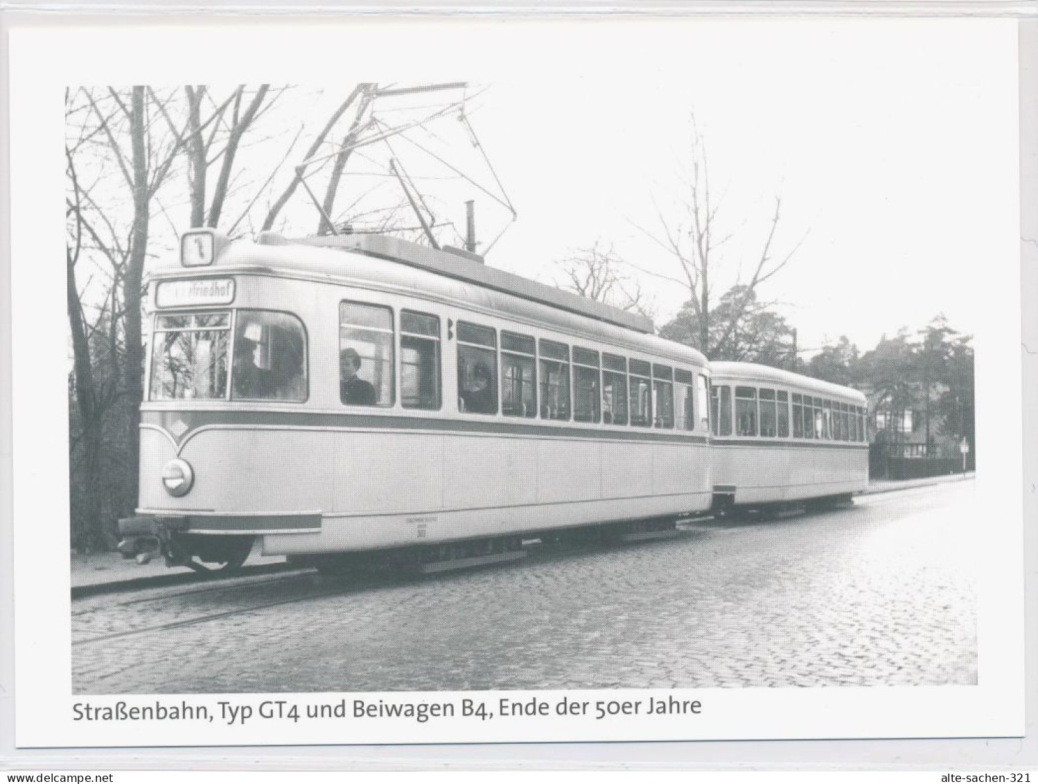 10 AK Straßenbahn Stadtbahn Bielefeld 1915 - 1990 Repro-Serie von 2006 (15 Jahre Stadtbahn)