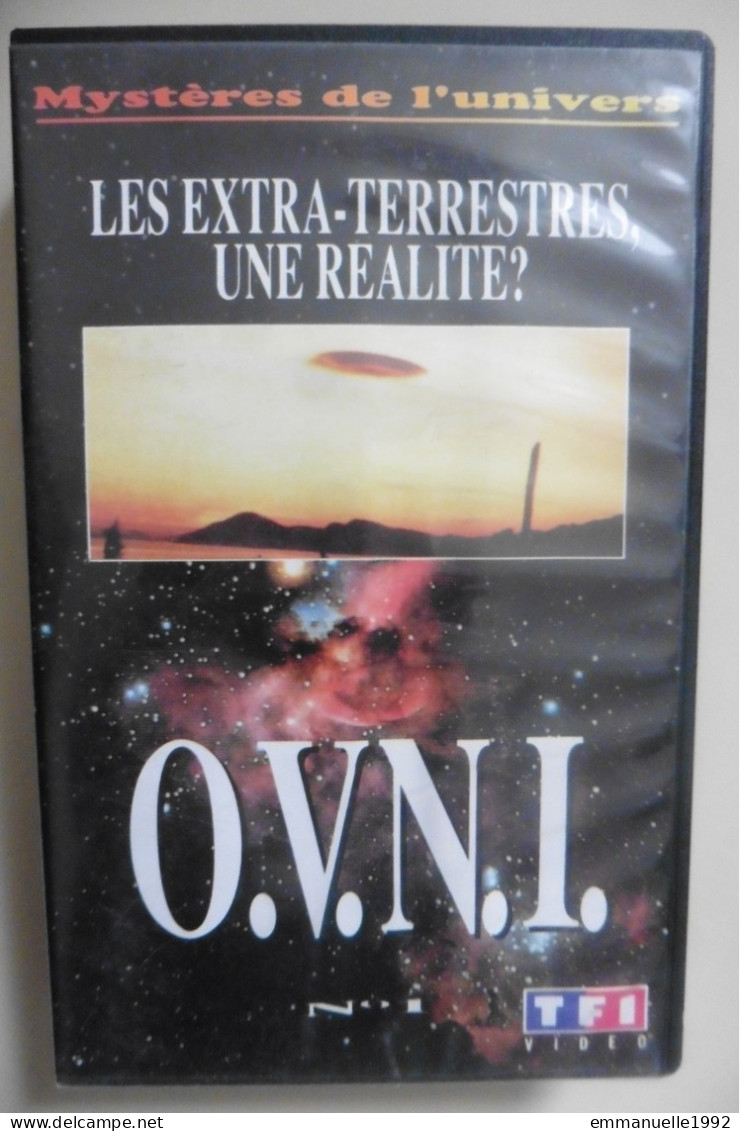 VHS Mystères De L'Univers OVNI Les Extra-terrestres Une Réalité ? TF1 Video 1991 Reportage Documentaire - Documentary