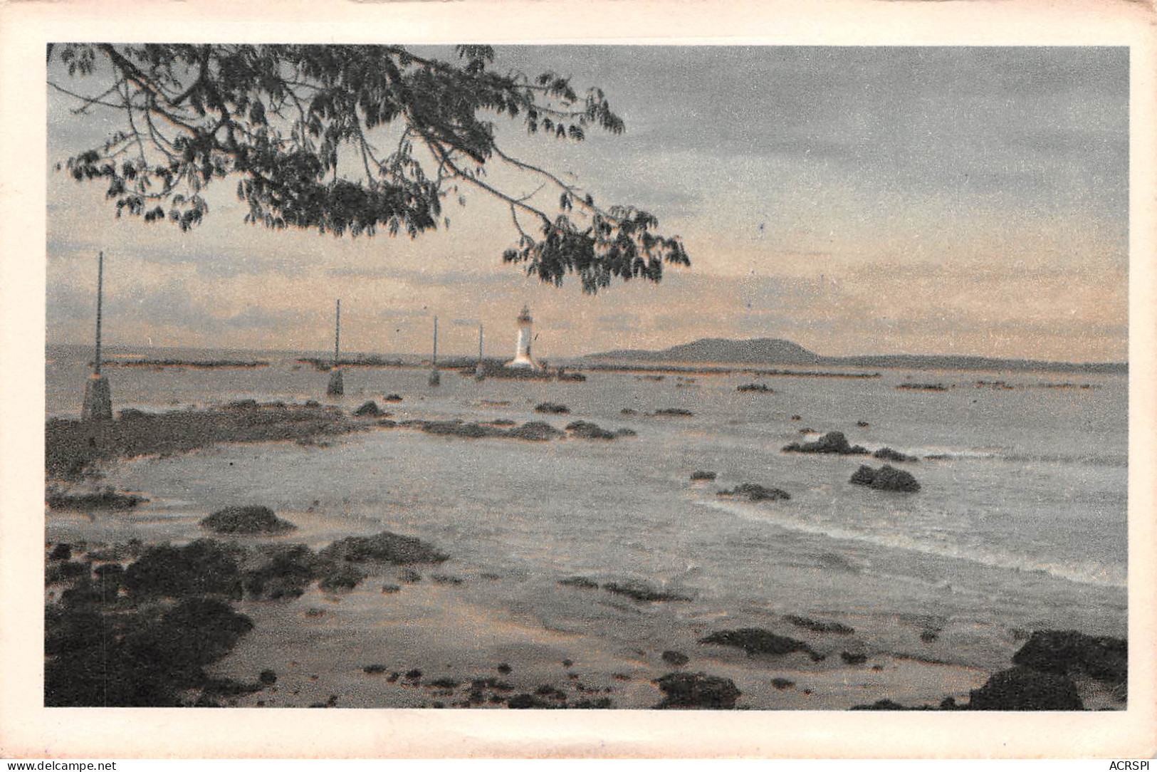 Guinée Française CONAKRY  Phare Du Dragonnier  Compagnie Cyprien Fabre Et Fraissinet  (Scans R/V) N° 61 \ML4051 - Guinée Française