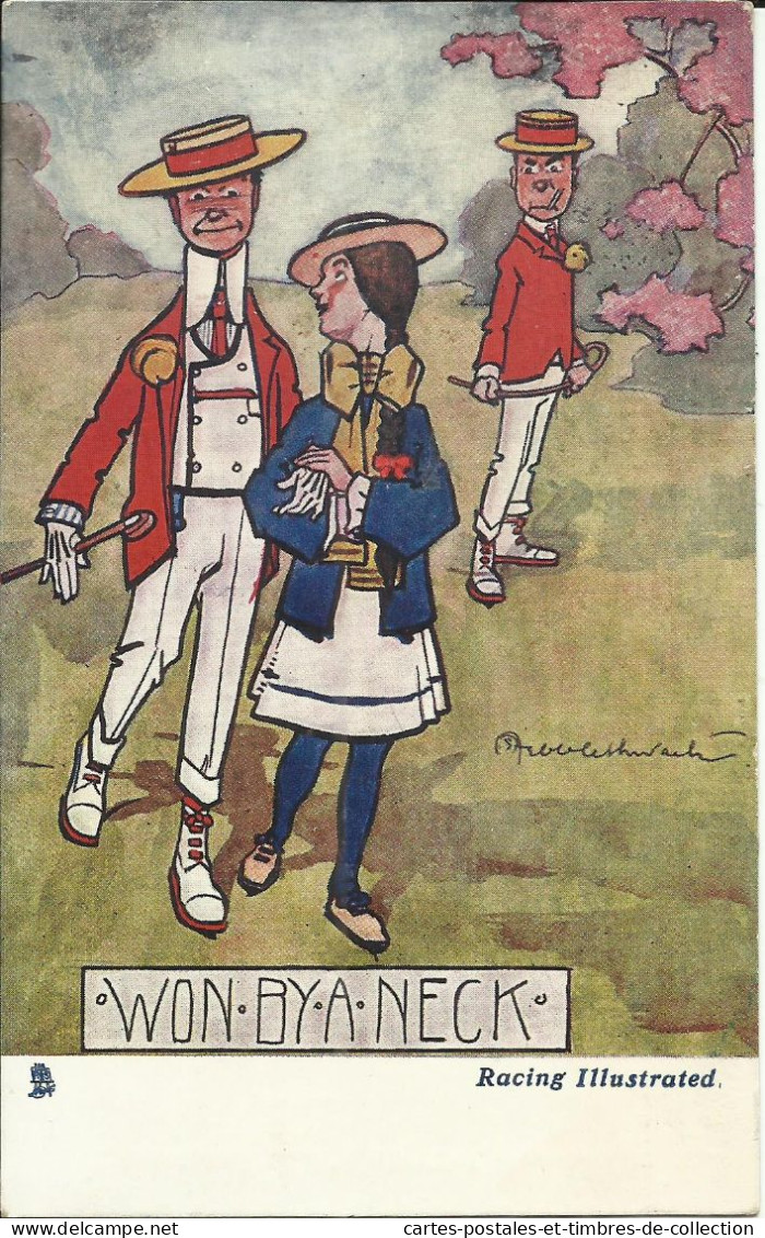 WON BY A NECK , 1904 , µ - Other & Unclassified