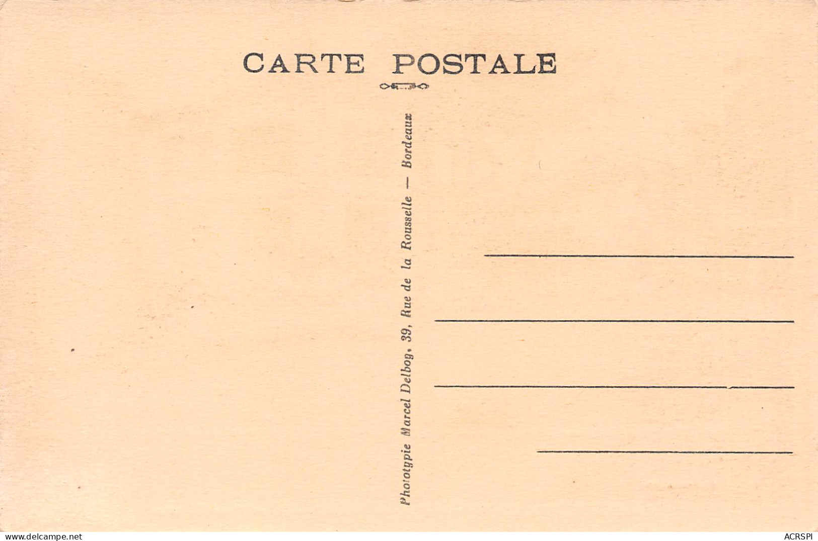 Guinée Française CONAKRY  Hôtel Continental Carte Vierge Non Circulé (Scans R/V) N° 13 \ML4052 - French Guinea