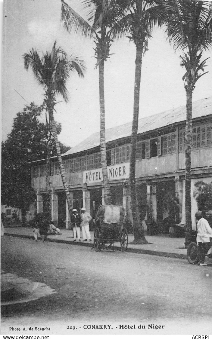 Guinée Française CONAKRY   Hotel Du Niger Carte Vierge Non Voyagé  (Scans R/V) N° 23 \ML4052 - Guinée Française