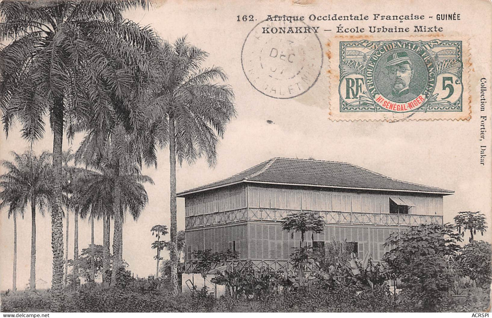 CONAKRY Guinée Française ECOLE URBAINE MIXTE   (Scans R/V) N° 38 \ML4053 - Guinée Française