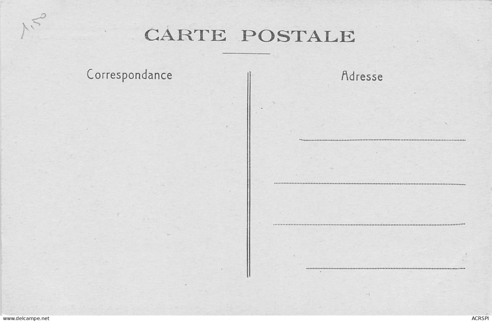 CONAKRY Guinée Française Direction Des Travaux Publics Carte Vierge Non Circulé (Scans R/V) N° 1 \ML4054 - Französisch-Guinea