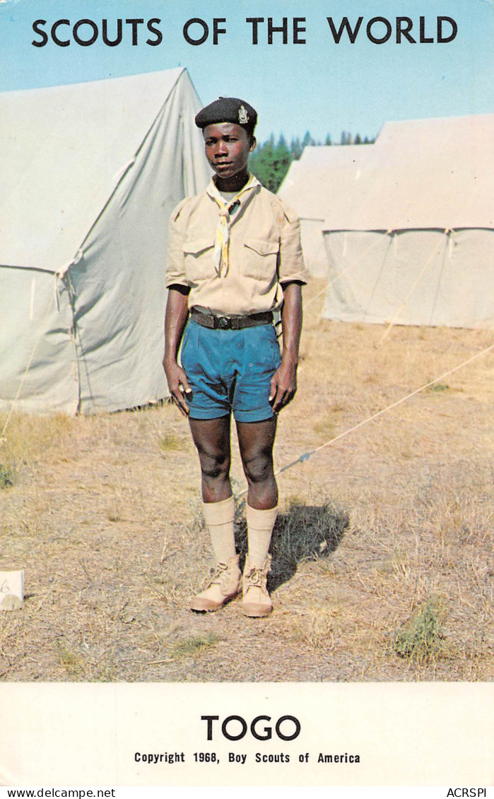 TOGO Scouts Of The World En 1968 Carte Vierge Non Circulé  (Scans R/V) N° 30 \ML4056 - Togo