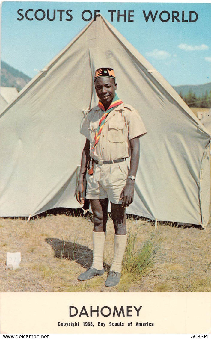 DAHOMEY Scouts Of The World En 1968 Carte Vierge Non Circulé  (Scans R/V) N° 43 \ML4056 - Dahome