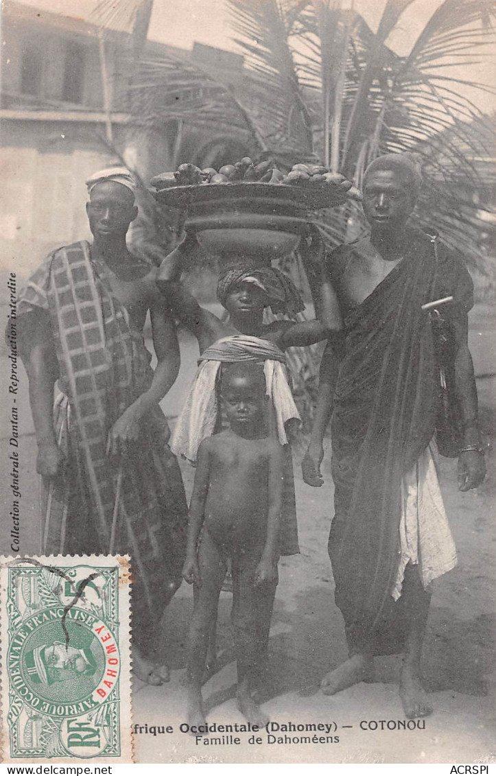 BENIN DAHOMEY COTONOU Famille De Dahoméens (Scans R/V) N° 52 \ML4056 - Dahomey