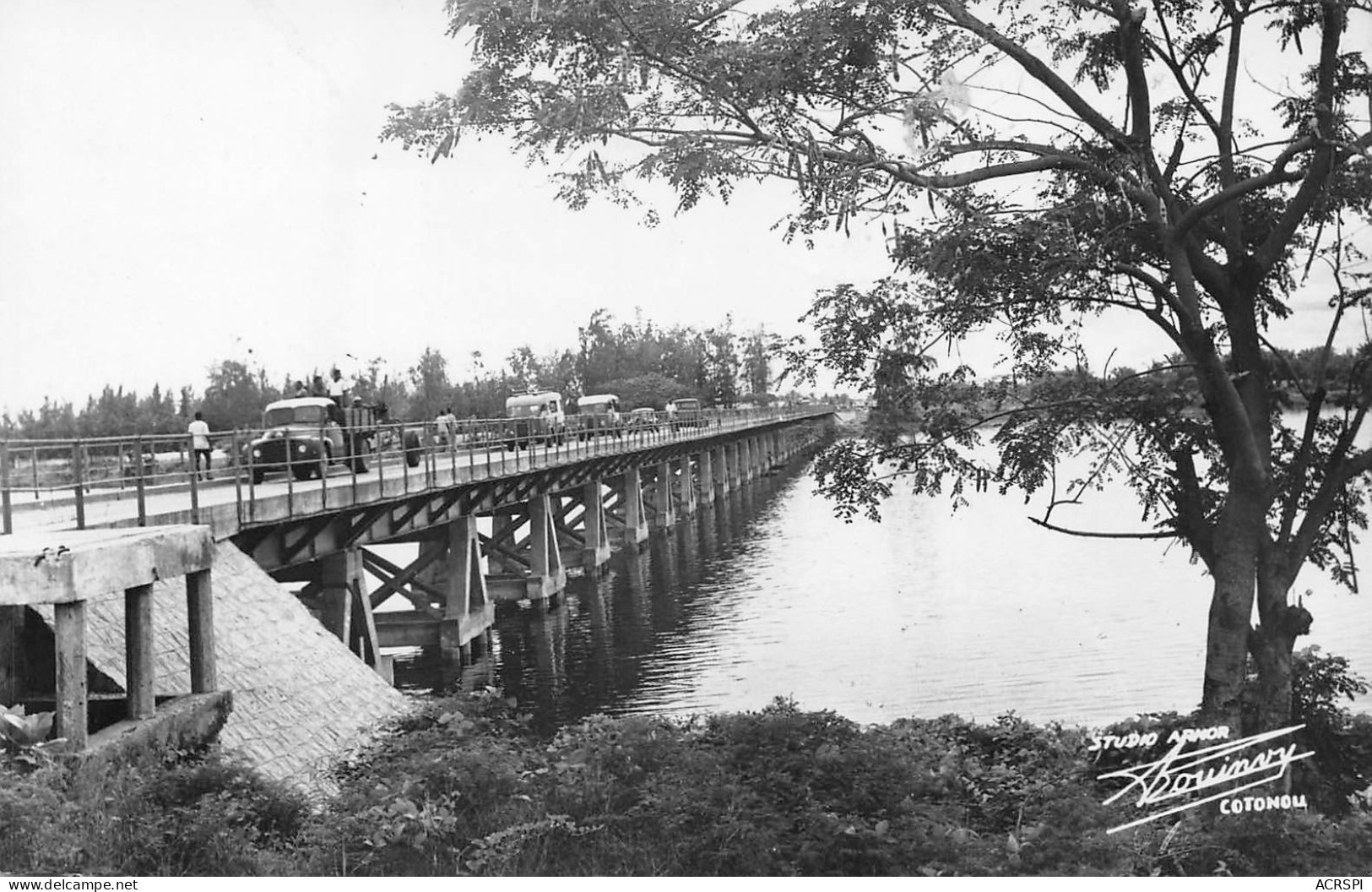 BENIN DAHOMEY Cotonou Le Pont Sur La Lagune Carte écrite  (Scans R/V) N° 59 \ML4056 - Dahome
