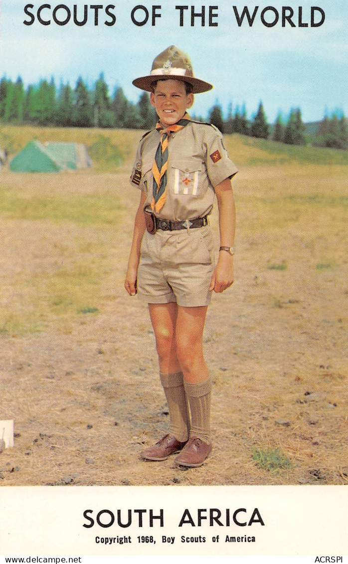 Afrique Du Sud JOHANNESBURG Scouts Of The World, South Africa, 1968 Carte Vierge Non Voyagé (scan R/V) N° 71 \ML4056 - Zuid-Afrika