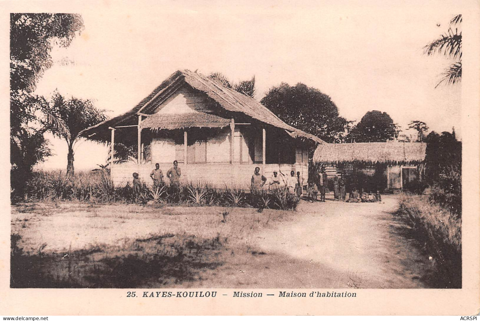 CONGO Kayes Kioulou  MADENGO Maison D'habitation De La Mission Sainte Marie(Scans R/V) N° 18 \ML4057 - Pointe-Noire