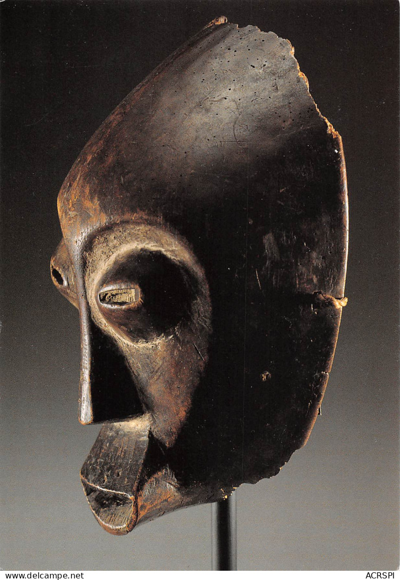 CONGO KINSHASA REPUBLIQUE DU ZAIRE Masque Mask Lega  (scans R/V) N° 37 \ML4057 - Kinshasa - Léopoldville