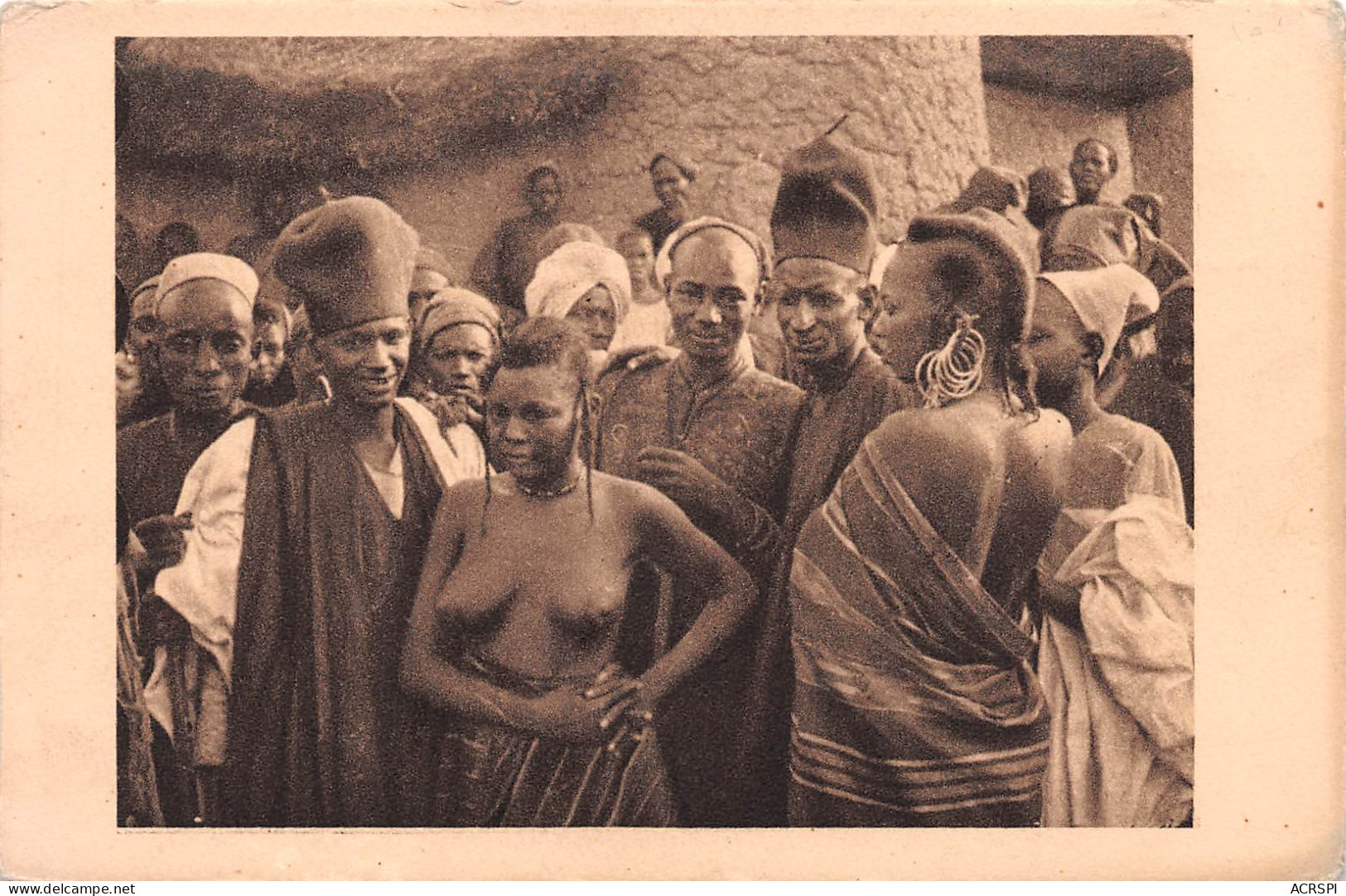 TCHAD Bororos , Pasteurs Nomades De Race Foulbé Photo René Moreau  Non Circulé  (scans R/V) N° 74 \ML4057 - Tchad
