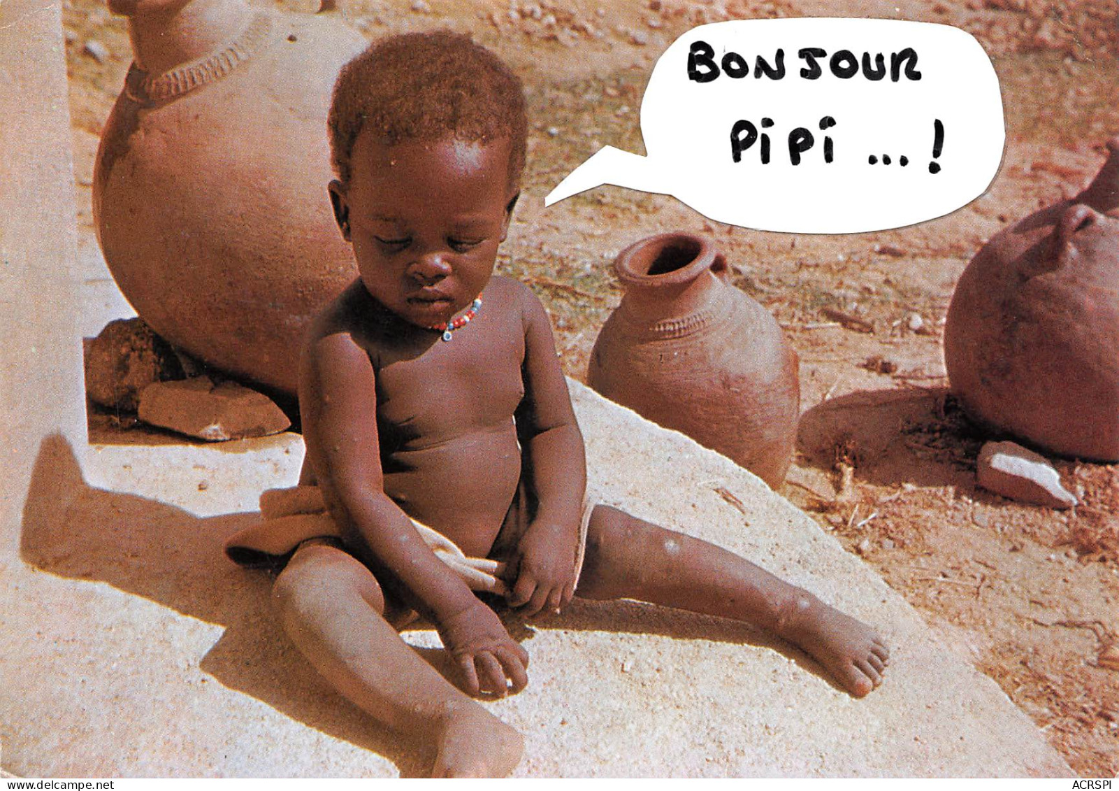TCHAD MOKOLO - Petite Mafa Qui Attend Sa Maman ...et L'eau  (scans R/V) N° 77 \ML4057 - Tchad