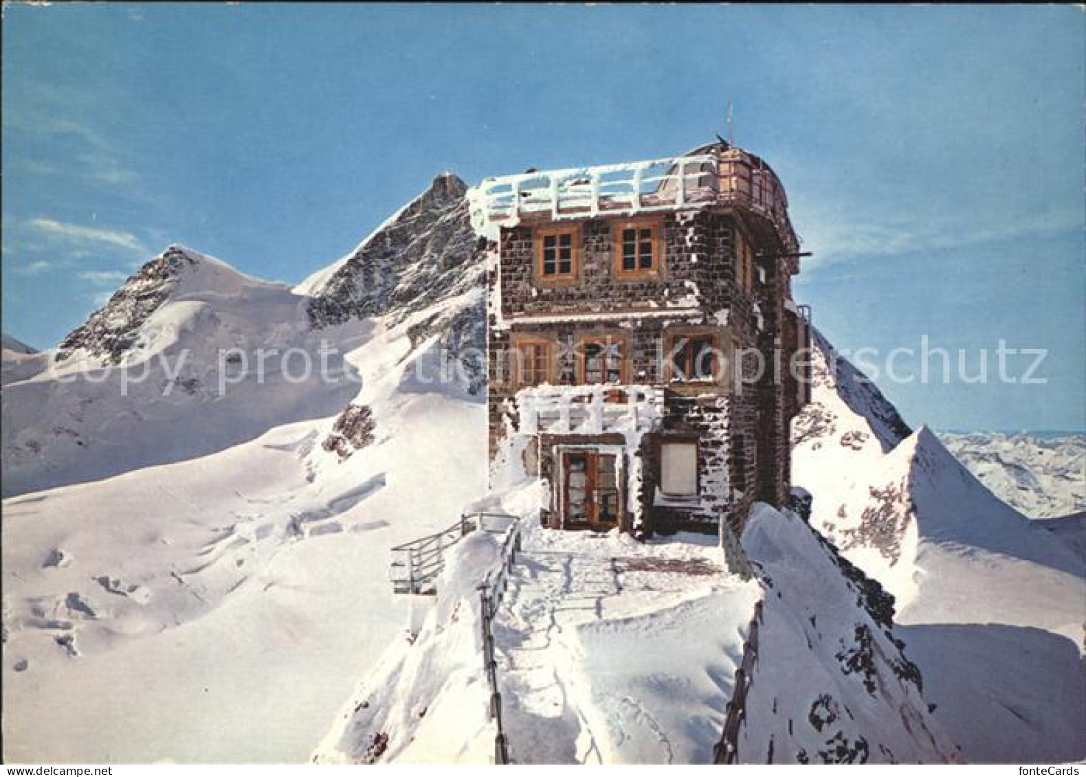11695818 Jungfraujoch Sphinx Observatorium Mit Jungfrau Jungfraujoch - Sonstige & Ohne Zuordnung