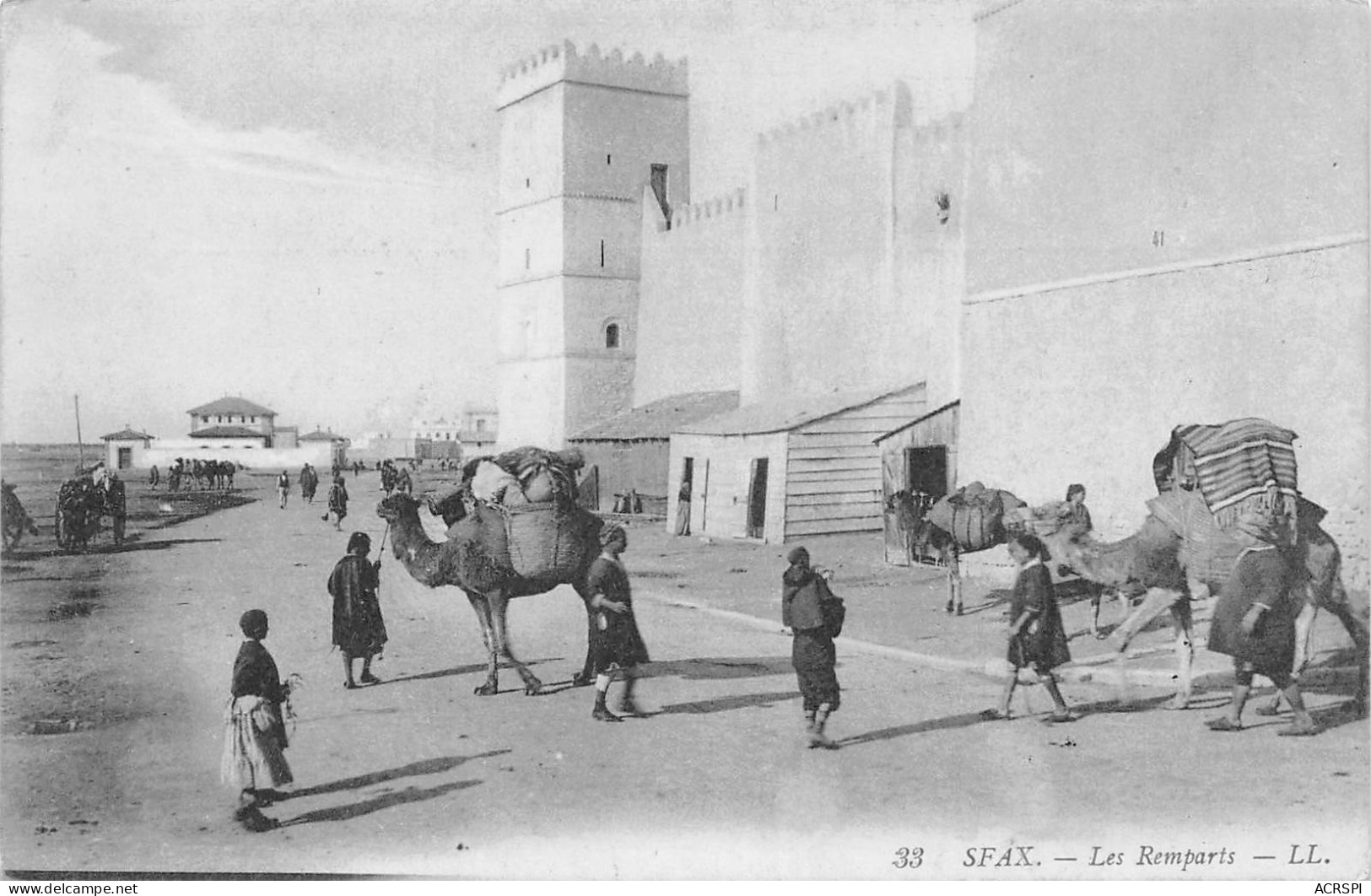 TUNISIE - SFAX Les Remparts (Scans R/V) N° 12 \ML4058 - Tunisie