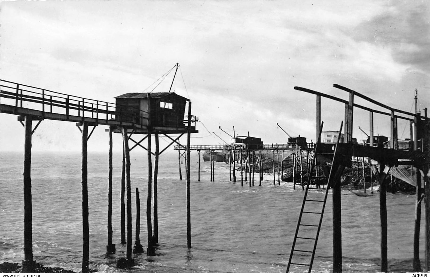 17   SAINT PALAIS Sur MER  Ponton De Pêche Au Carrelets Cabane Sur Pilotis Vierge Non Circulé (Scans R/V) N° 33 \ML4059 - Saint-Palais-sur-Mer