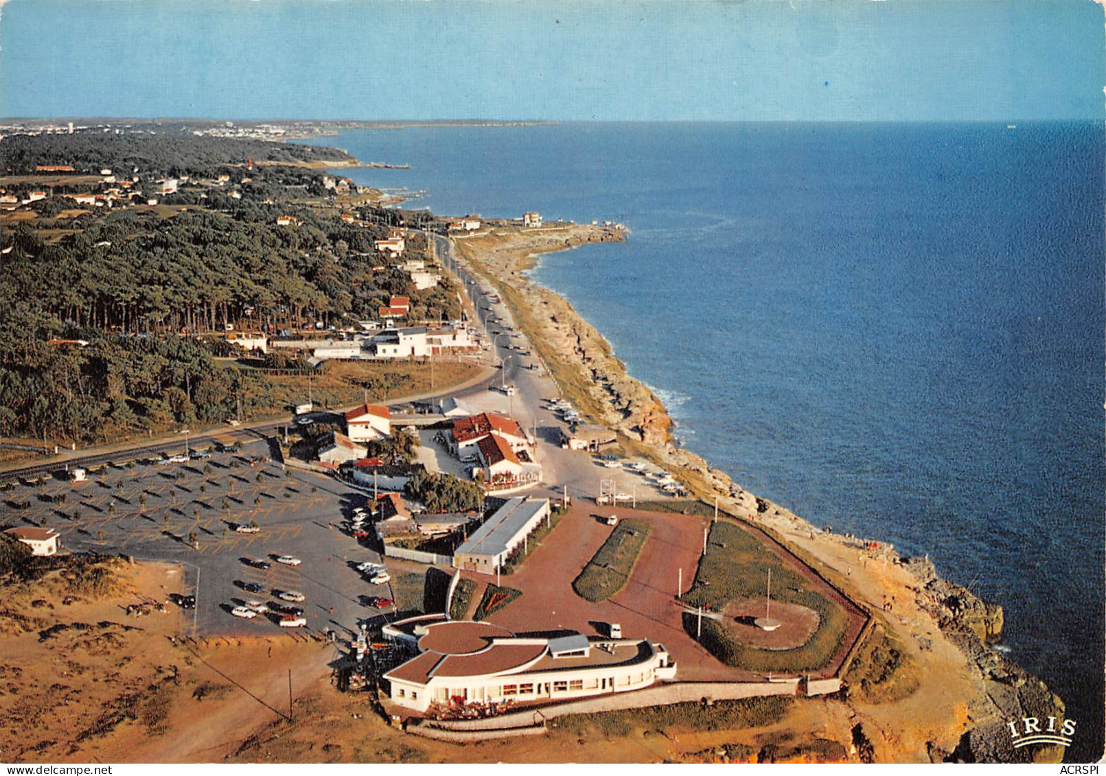 17  SAINT PALAIS Sur MER  Corniche Vue Aérienne Géographique Carte Non Circulé (Scans R/V) N° 35 \ML4059 - Saint-Palais-sur-Mer