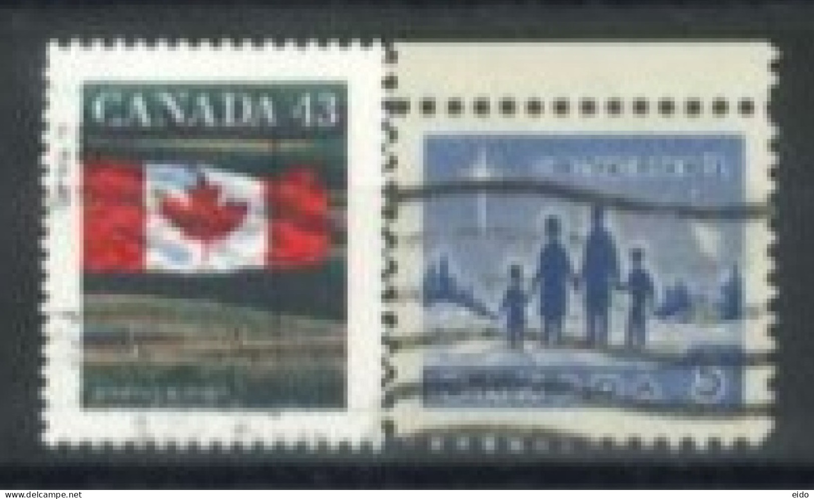 CANADA - STAMPS SET OF 2, USED. - Used Stamps