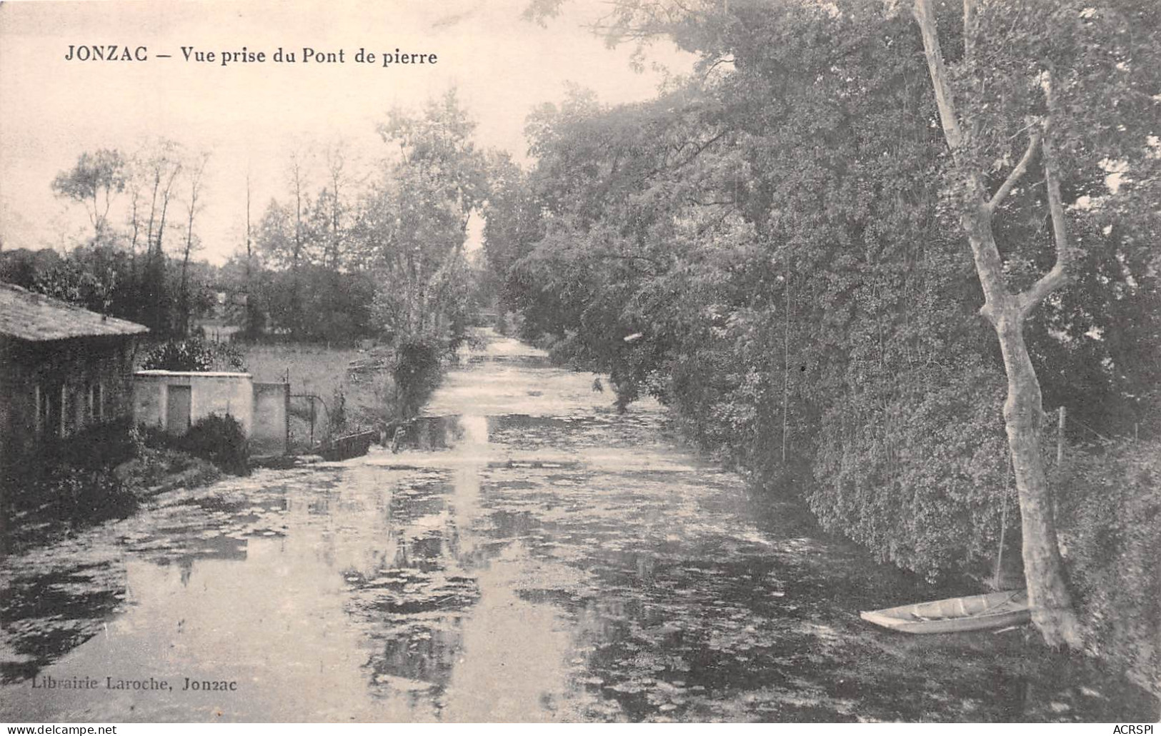 17 JONZAC Vue Prise Du Pont De Pierre  (Scans R/V) N° 76 \ML4061 - Jonzac