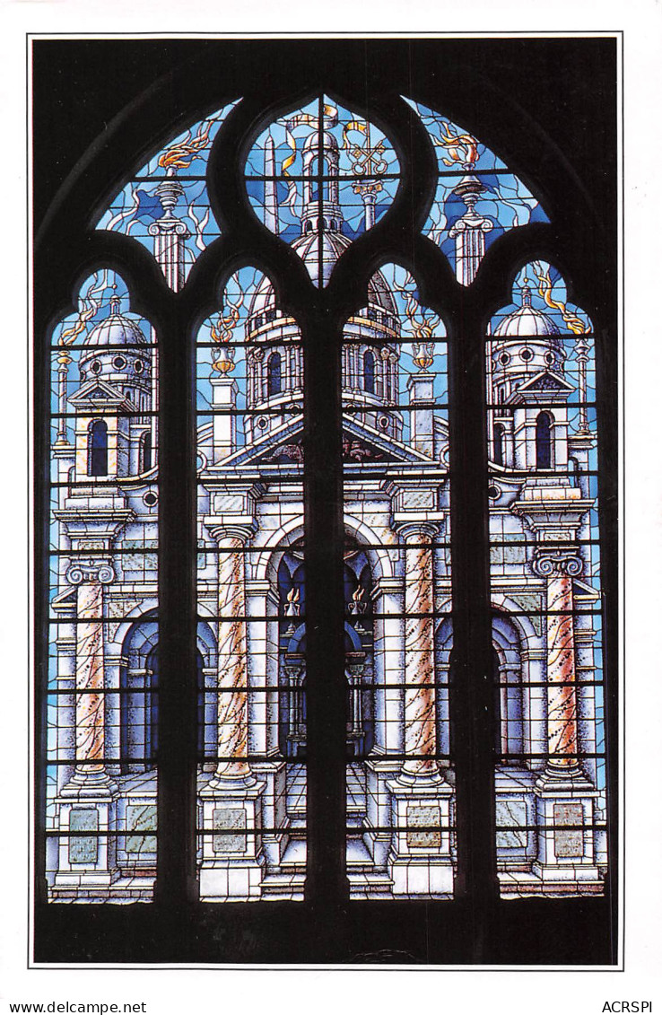 17 SAINTES  Le Grand Vitrail De La Cathédrale Saint Pierre  (Scans R/V) N° 10 \ML4062 - Saintes