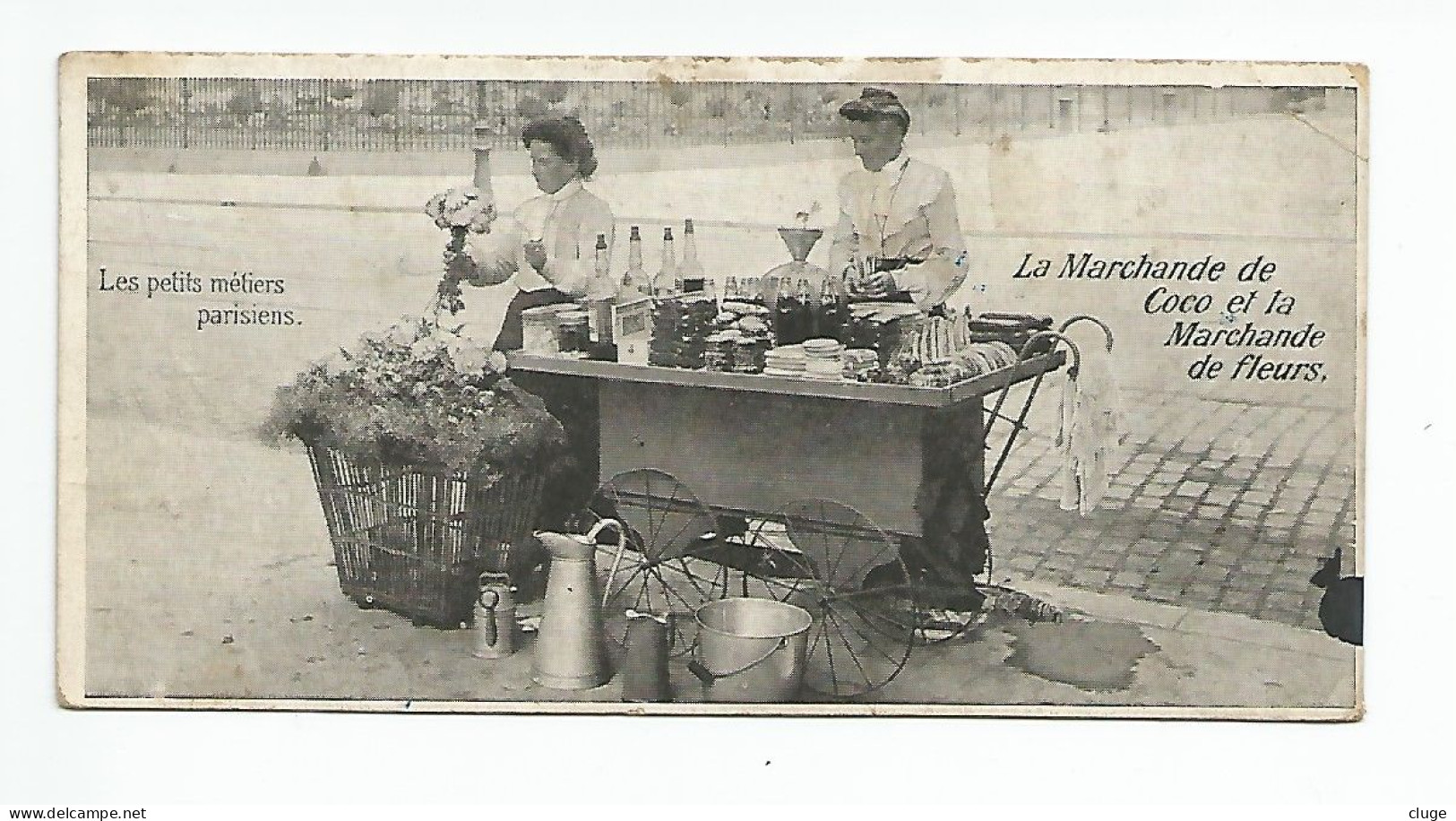 75 - PARIS - La Marchande De Coco Et La Marchande De Fleurs - Petits Métiers à Paris