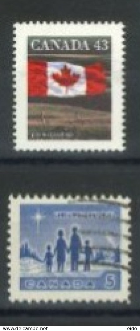 CANADA - STAMPS SET OF 2, USED. - Usati