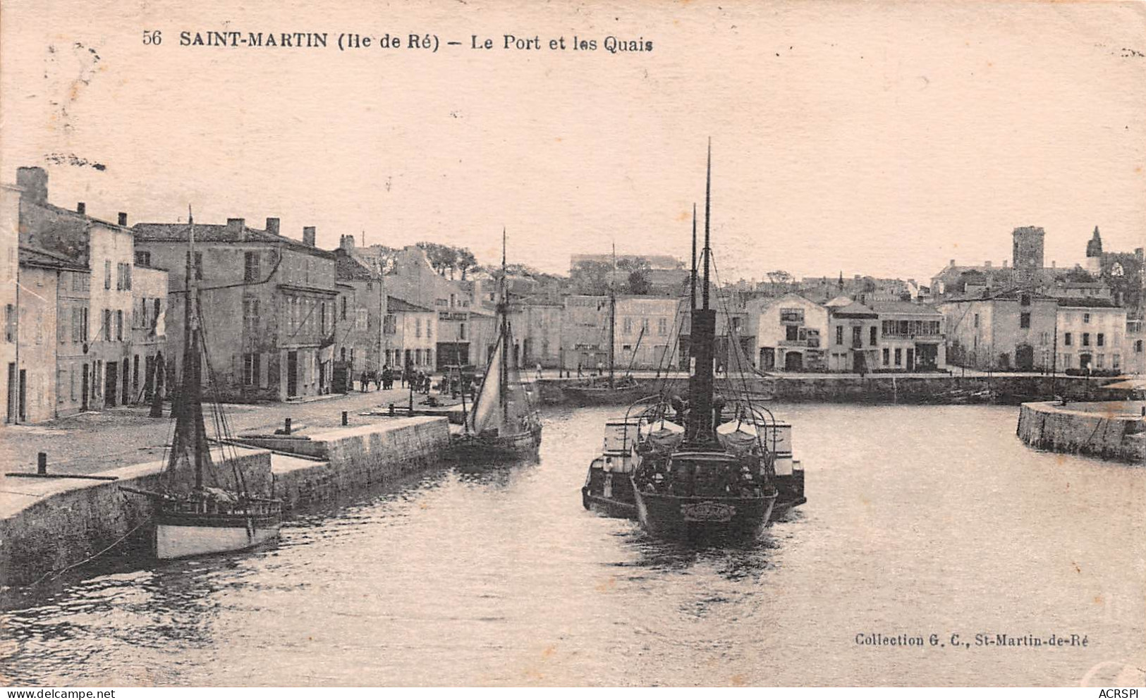 17 SAINT MARTIN DE Ré Le Port Et Les Quais (Scans R/V) N° 23 \ML4068 - Saint-Martin-de-Ré