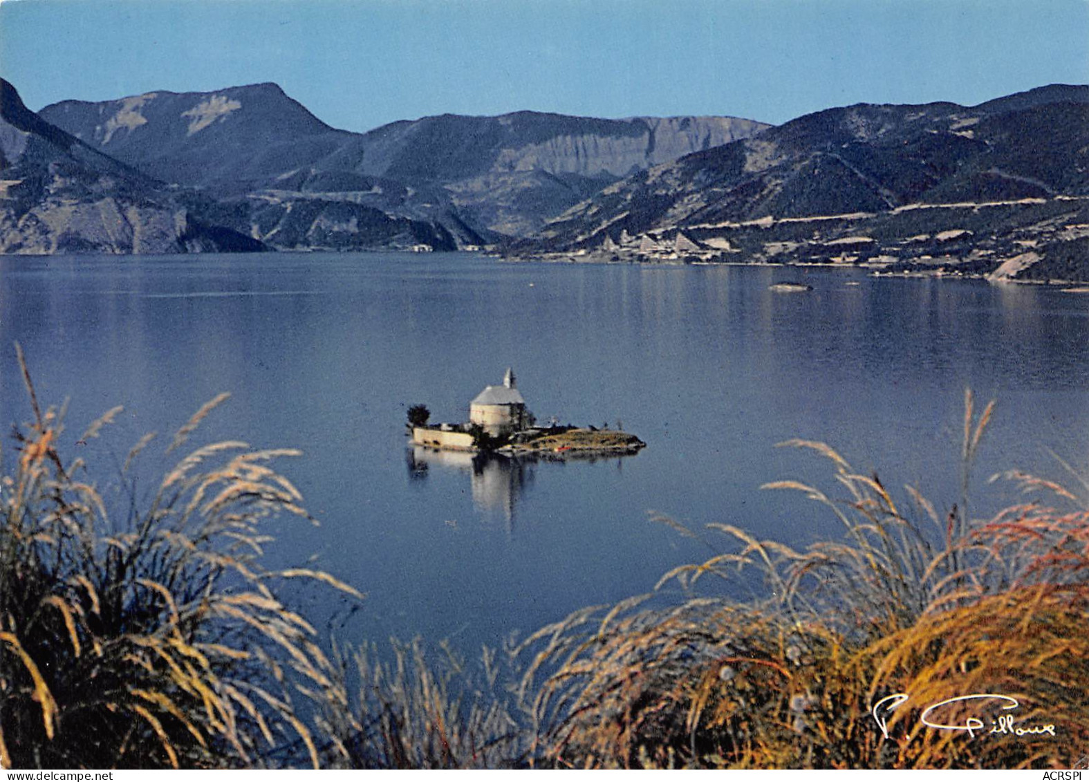 05  Lac De Serre-Ponçon Chapelle Saint-Michel  Savines-le-Lac  Embrun Vue Générale   (Scan R/V) N° 59 \ML4072 - Embrun