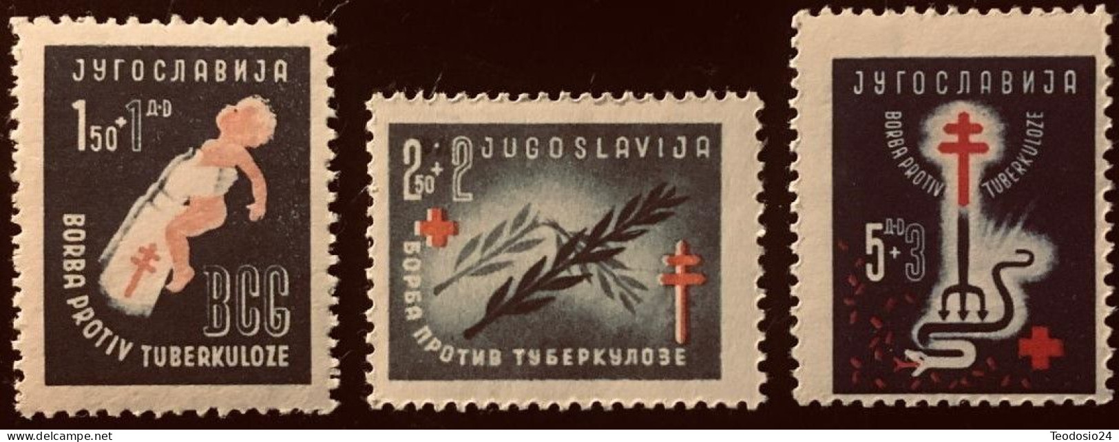 YUGOSLAVIA 1948 499 A 501 ** - Ongebruikt