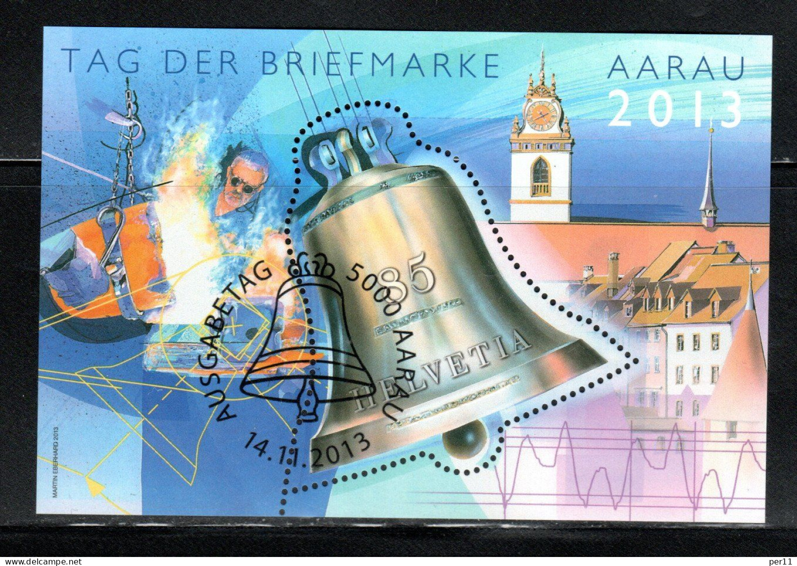 2013 Tag Der Briefmarke Used/gest. (ch401) - Usados