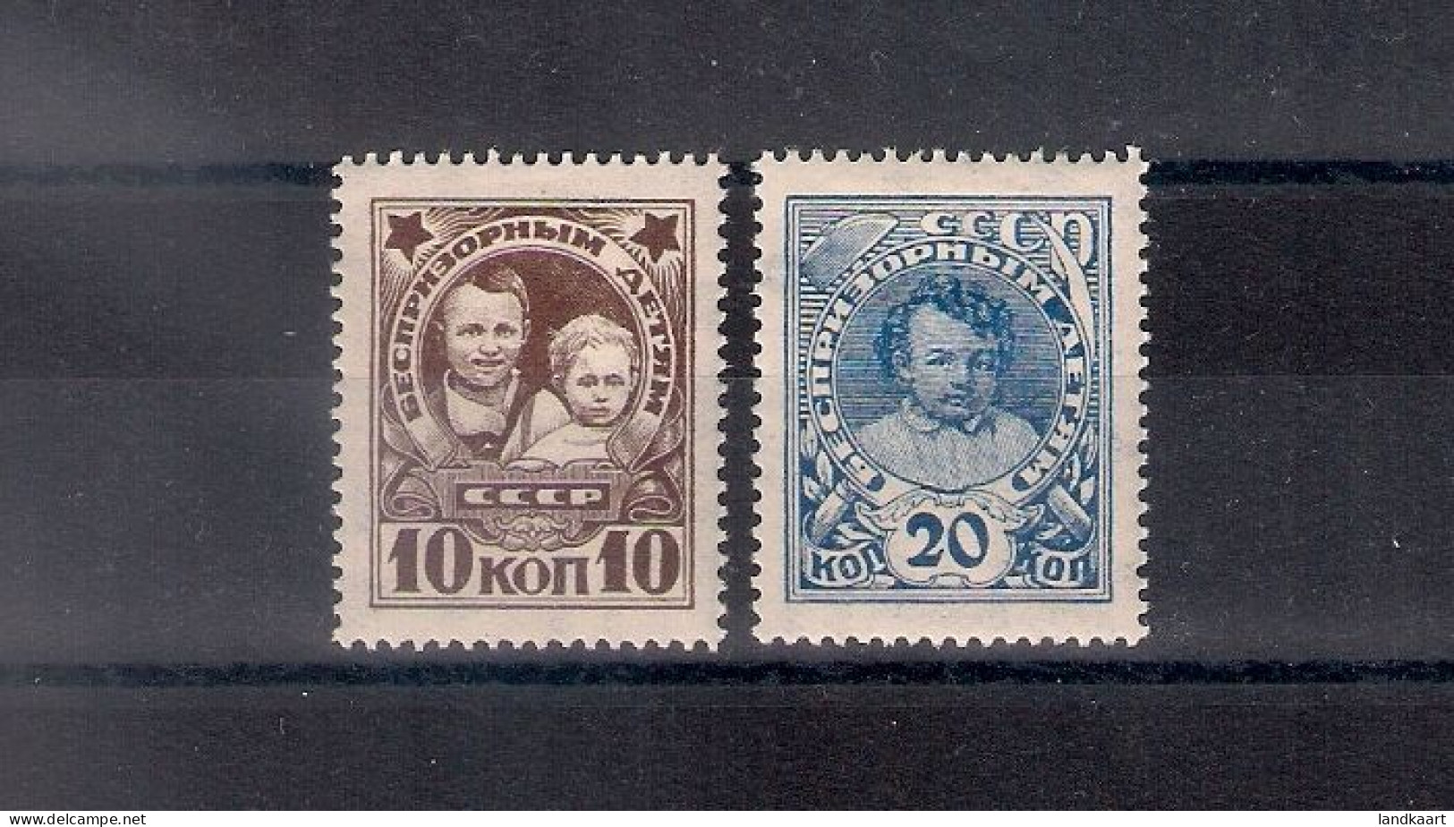 Russia 1926, Michel Nr 313Y-14Y, MLH OG - Unused Stamps