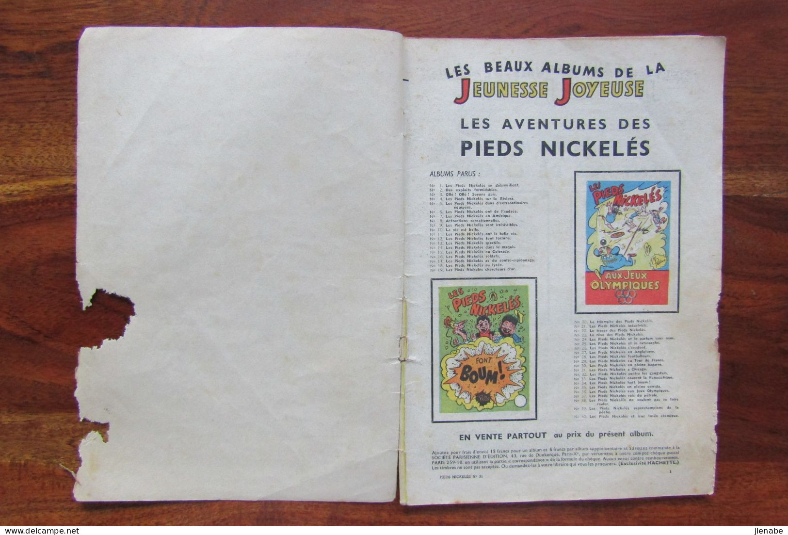 Les Pieds Nickelés Lot Des N° 31 49 65 Anciens - Bücherpakete