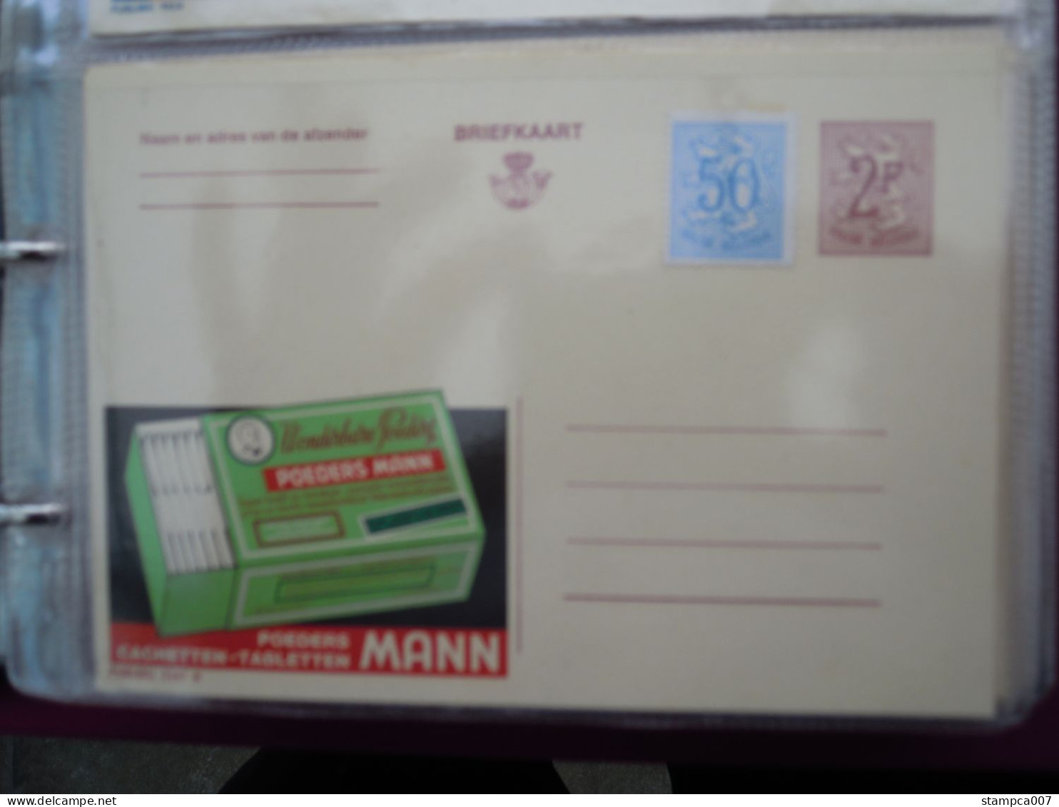 Publibel  2347 N Mann  BLANCO        ( Class : Gr Ringfarde ) - Geïllustreerde Briefkaarten (1971-2014) [BK]