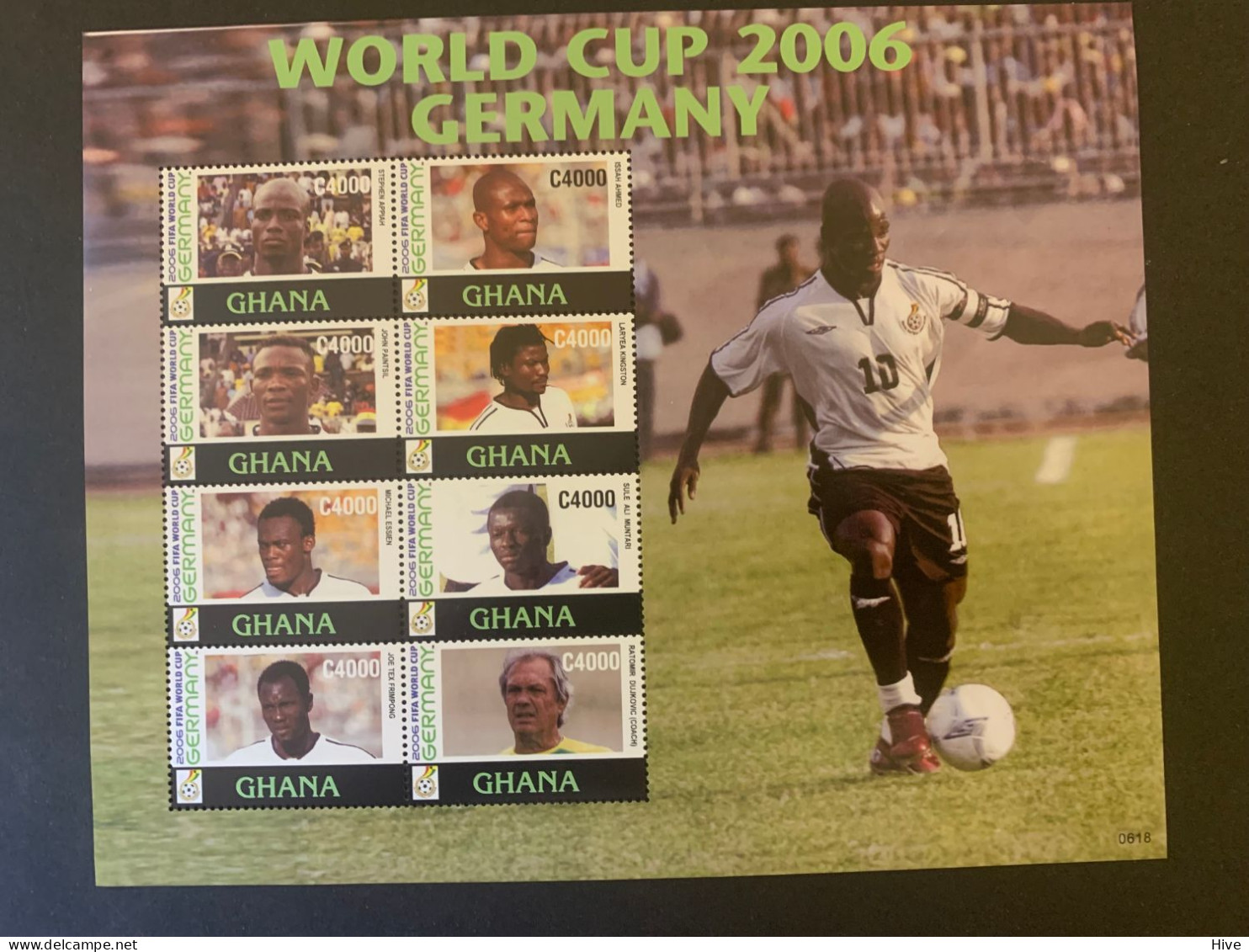 Ghana 2006 FIFA World Cup Germany  MNH - Ghana (1957-...)