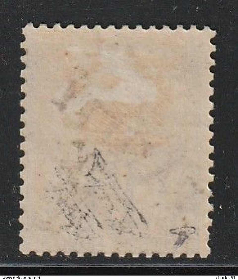TAHITI - N°18 * (1893) 1fr Olive - Signé - - Unused Stamps