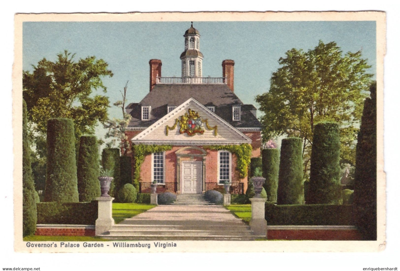 UNITED STATES // WILLIAMSBURG // GOVERNOR'S PALACE GARDEN - Other & Unclassified