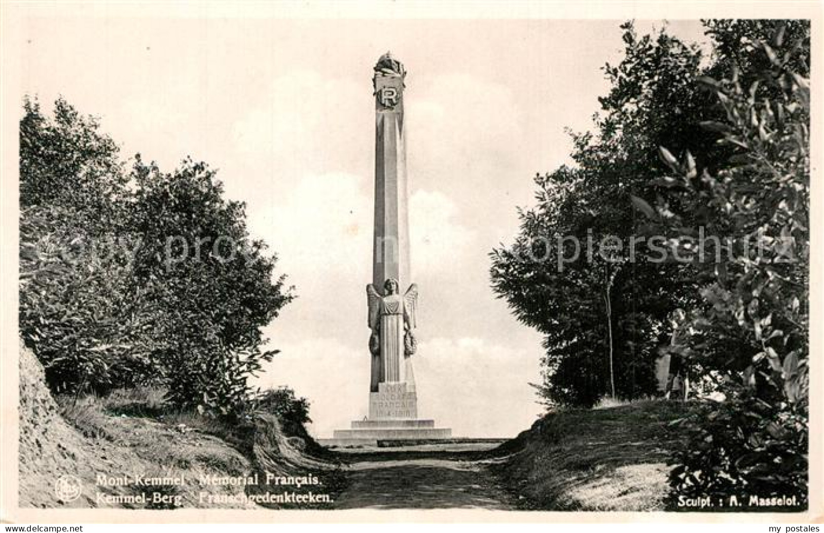 73335709 Mont Kemmel Memorial Francais Mont Kemmel - Autres & Non Classés