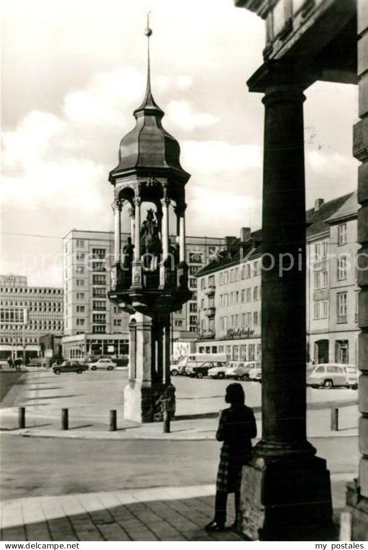 73335671 Magdeburg Magdeburger Reiter Auf Dem Alten Markt Magdeburg - Maagdenburg