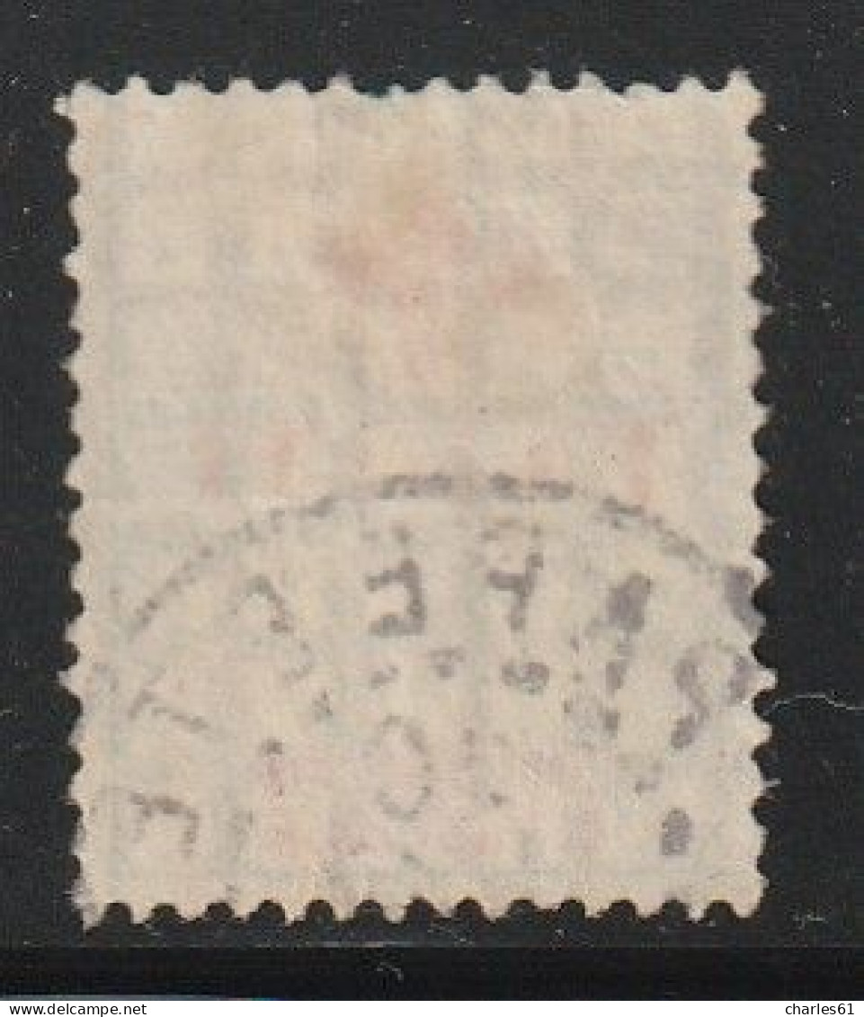 TAHITI - N°34 Obl (1915) Croix Rouge : 15c Bleu - Used Stamps