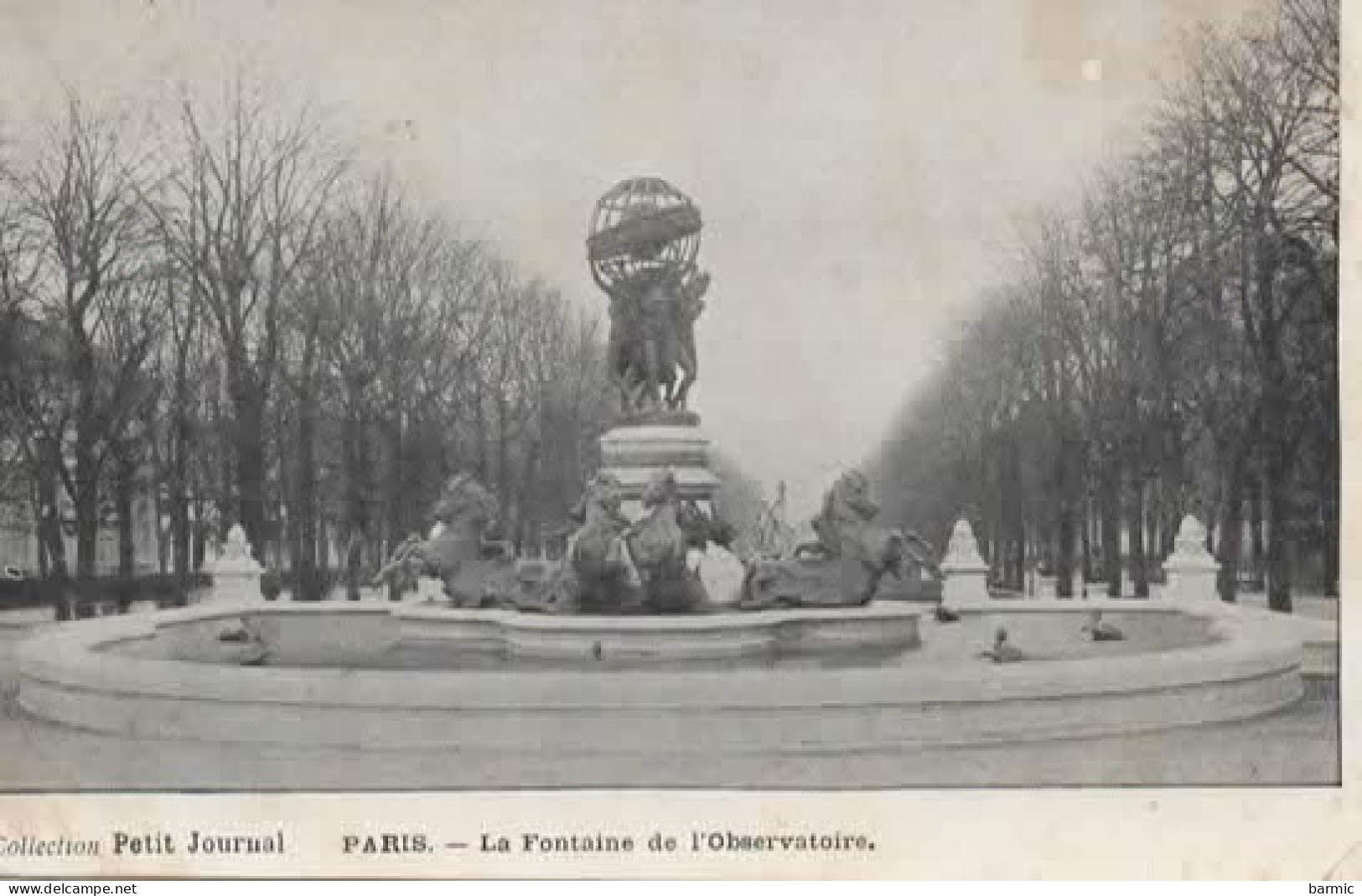 PARIS, COLLECTION LE PETIT JOURNAL, LA FONTAINE DE L OBSERVATOIRE  REF 16036 - Autres Monuments, édifices