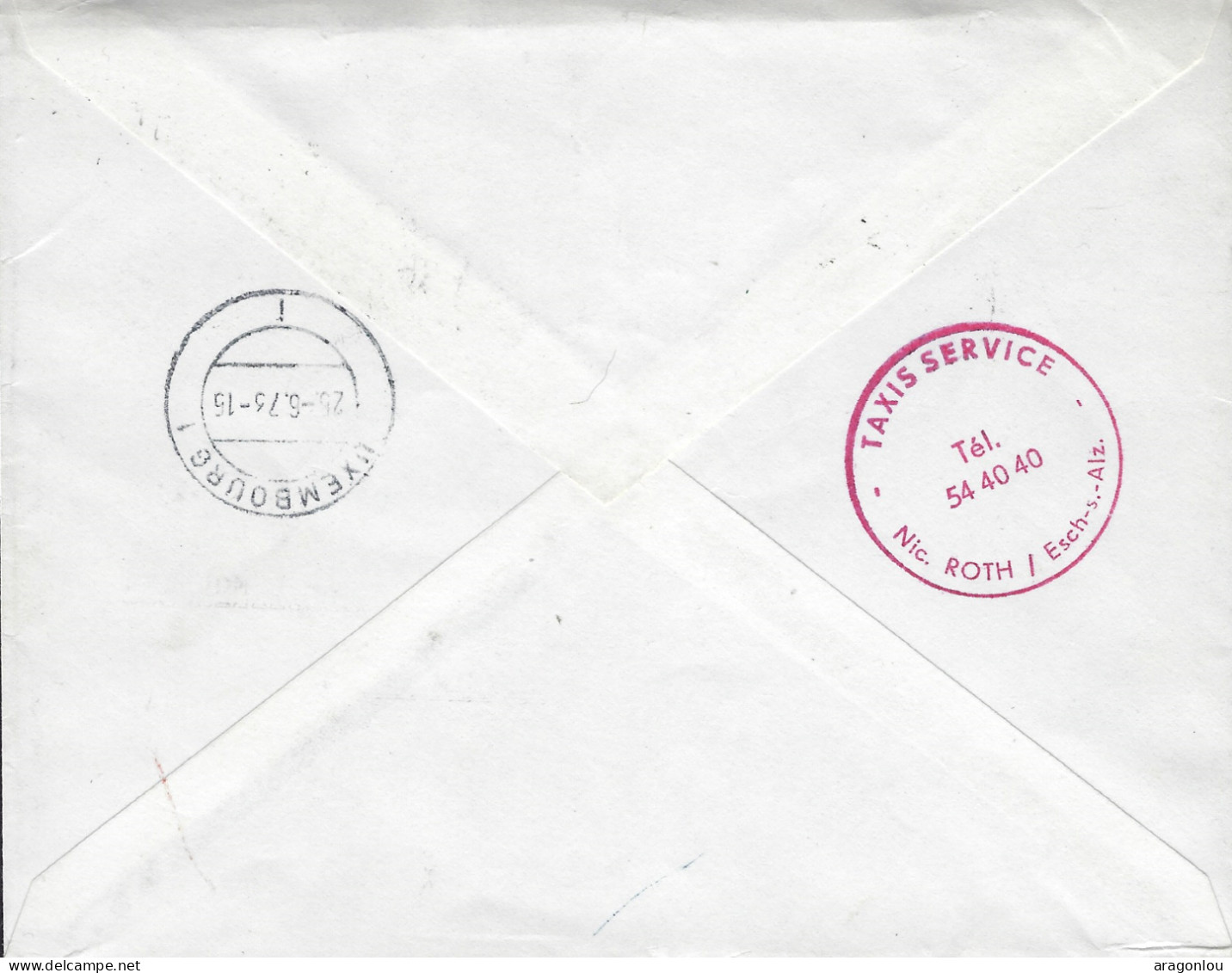 Luxembourg - Luxemburg - Lettre Recommandé  1973 - Briefe U. Dokumente