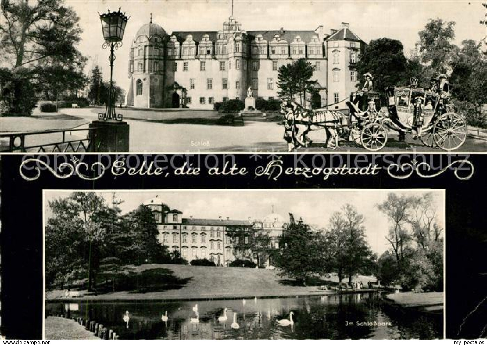 73335452 Celle Niedersachsen Schloss Park Schwanenteich Celle Niedersachsen - Celle