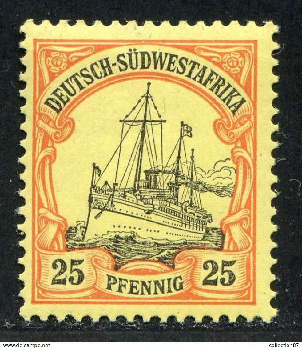 REF093 > COLONIES ALLEMANDE - AFRIQUE SUD OUEST < Yv N° 17 * Neuf Dos Visible - MH * - German South West Africa
