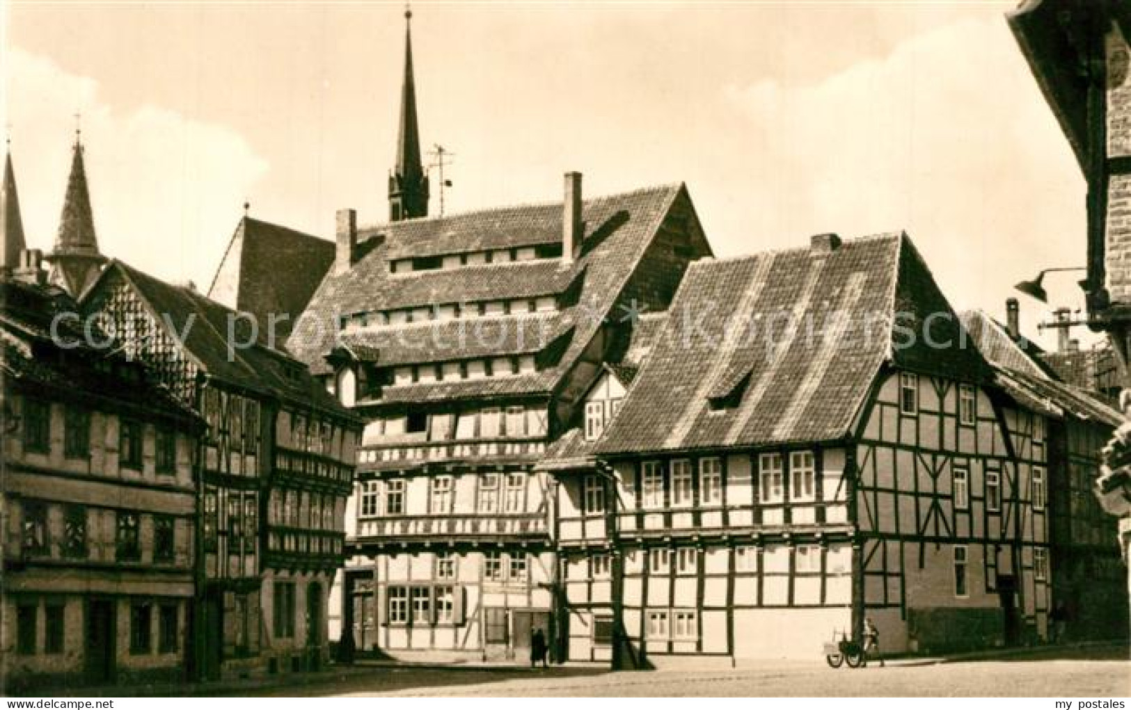 73335347 Halberstadt Am Kulke Altstadt Fachwerkhaeuser Halberstadt - Halberstadt