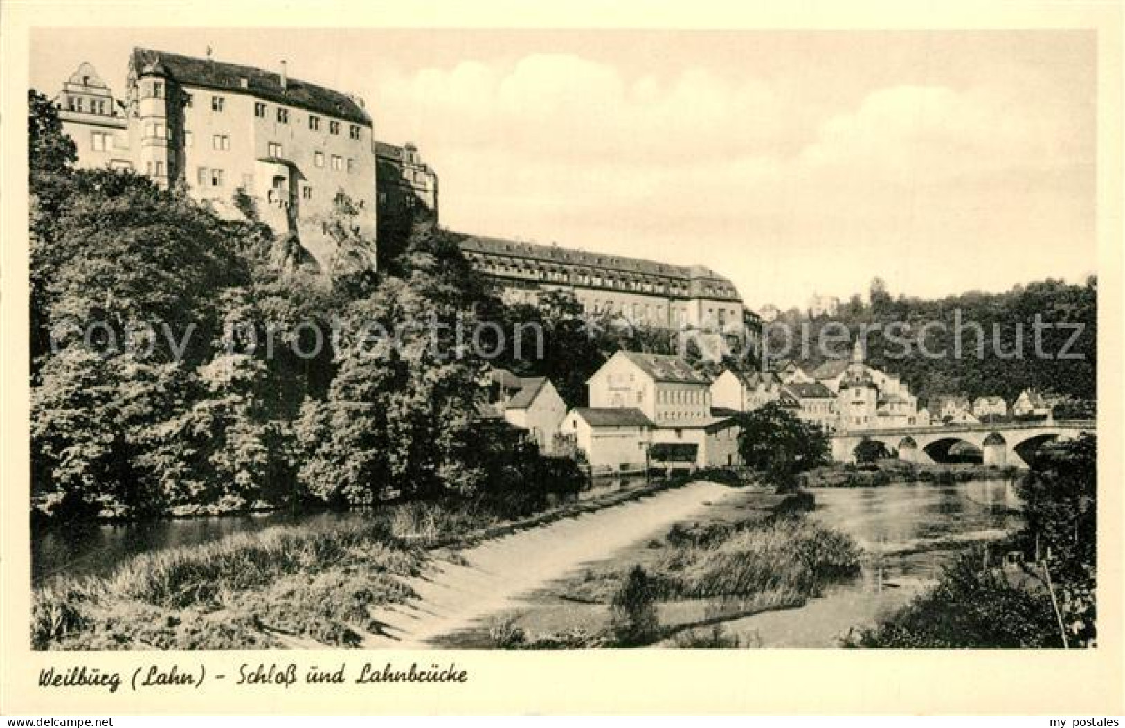 73335323 Weilburg Schloss Und Lahnbruecke Weilburg - Weilburg