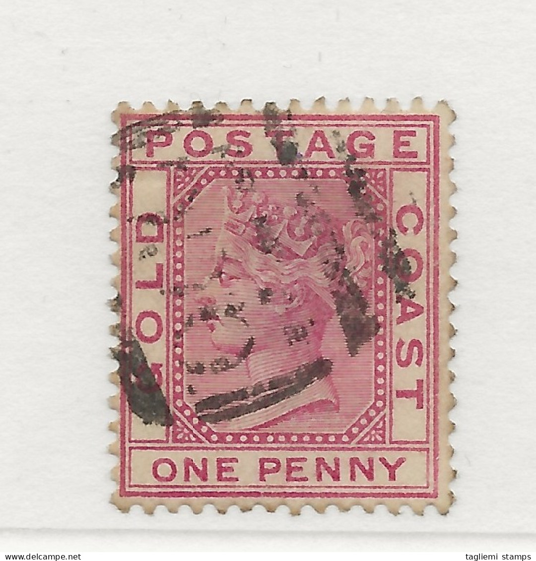 Gold Coast, 1884, SG  12, Used - Côte D'Or (...-1957)