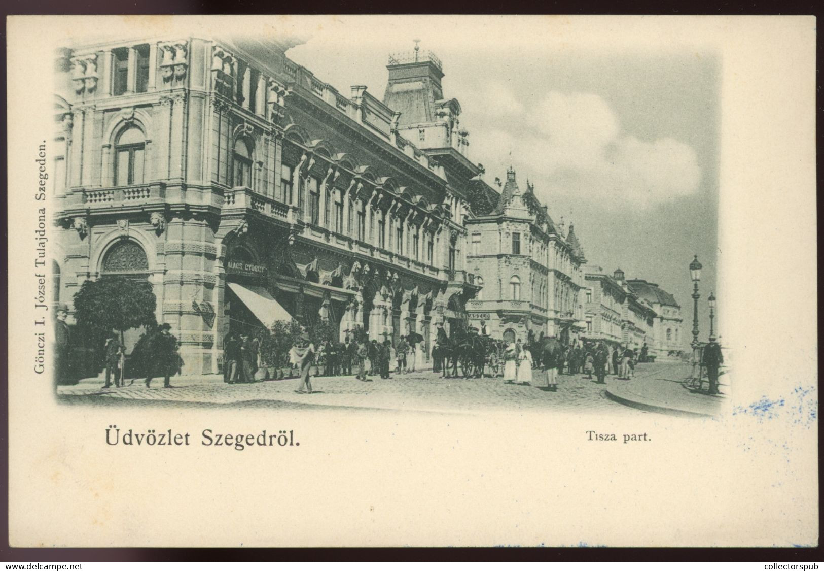 HUNGARY 1905. Ca. Szeged, Vintage Postcard - Hungary