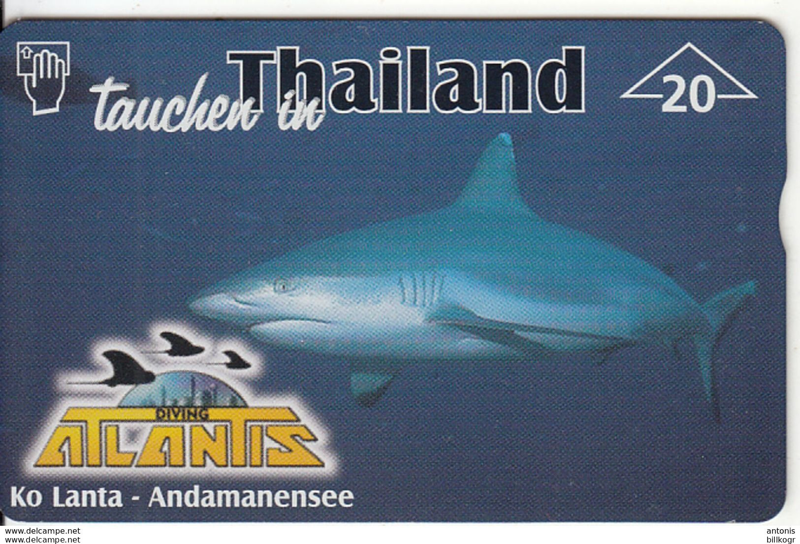 AUSTRIA - Shark, Thailand/Atlantis, CN : 903L, Tirage 760, 03/99, Used - Oesterreich