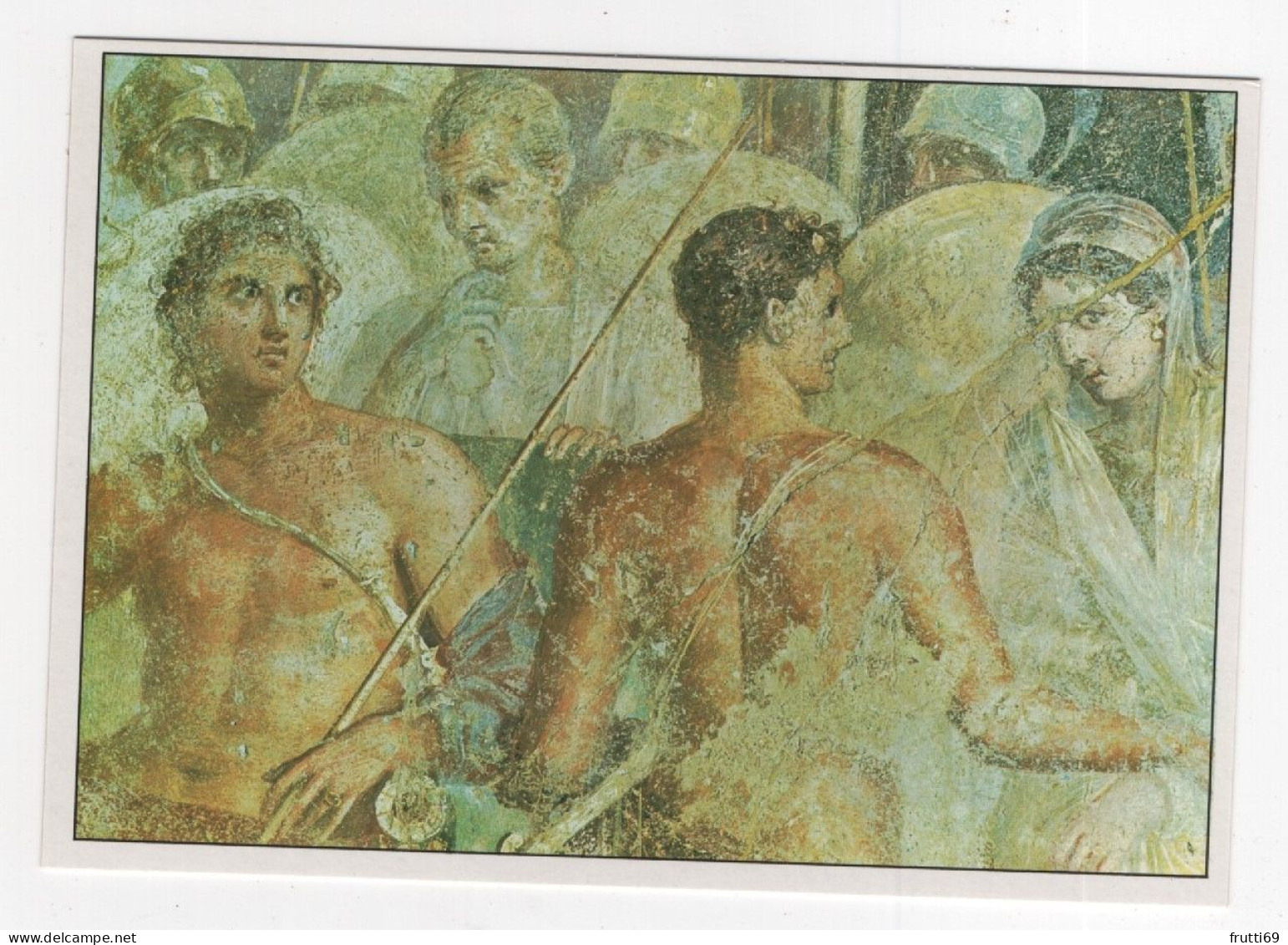 AK 210245 ART / PAINTING ... - Römische Kunst - Pompeji - Haus Des Tragödiendichters - Die Übergabe Der Briseis - Antigüedad